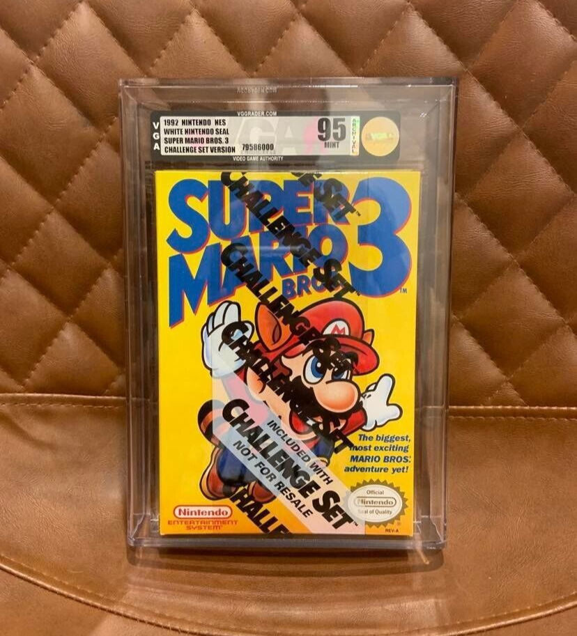 Nintendo NES Super Mario Bros III 3 Sealed VGA 95 MINT Archival