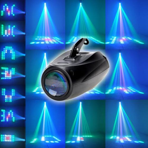 64 LED DJ Lights Disco Bar Stage Lights Airship Christmas Home KTV Xmas Wedding - Picture 2 of 7