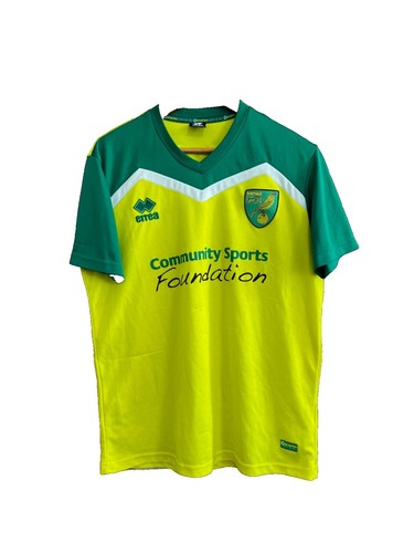 Norwich City football/soccer jersey -- 2006/08 yellow home - Xara