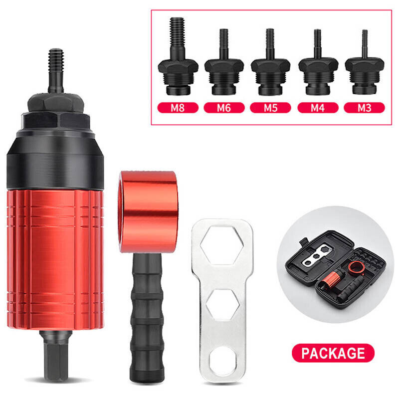 Rivet M38 Electric Impact Drill Riveting Attachment Rivnut Nutsert