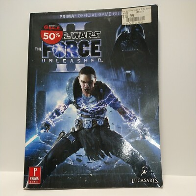 Star Wars The Force Unleashed II Prima Official Strategy Guide Xbox PS3 Wii PC