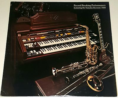 Record Breaking LP YAMAHA ELECTONE 7000 PRIVATE JAZZ Organ Guitar