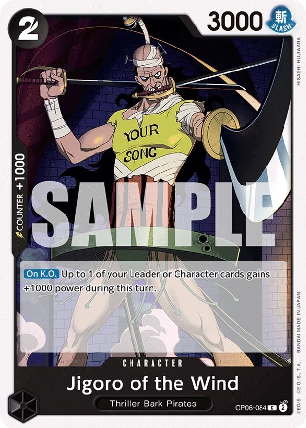 One Piece Jigoro of the Wind (OP06-084/154) Wings of the