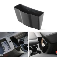 Armrest Box Front Storage Tray Box for Jeep Cherokee 2014-2019 Black Accessories