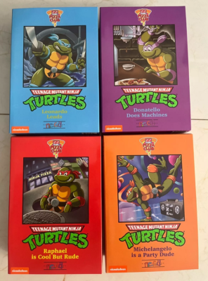 NECA 7”Teenage Mutant Ninja Turtles Pizza Club Turtles 2024