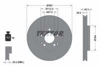 Bremsscheibe Db P. W203/W210/R170/R171 95-11