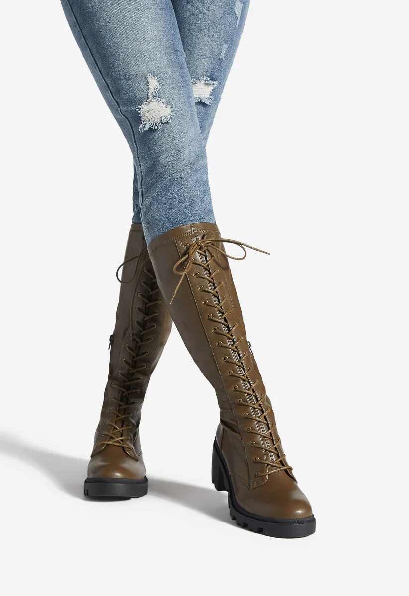 Shoedazzle - Balan Lug Sole Boot 