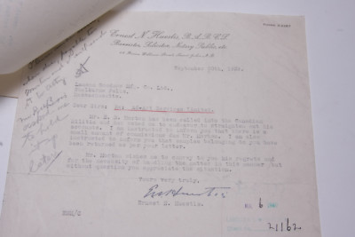 1940 Lamson Goodnow Ernest N Huestis B A B C L Saint John Canada Ephemera L389L