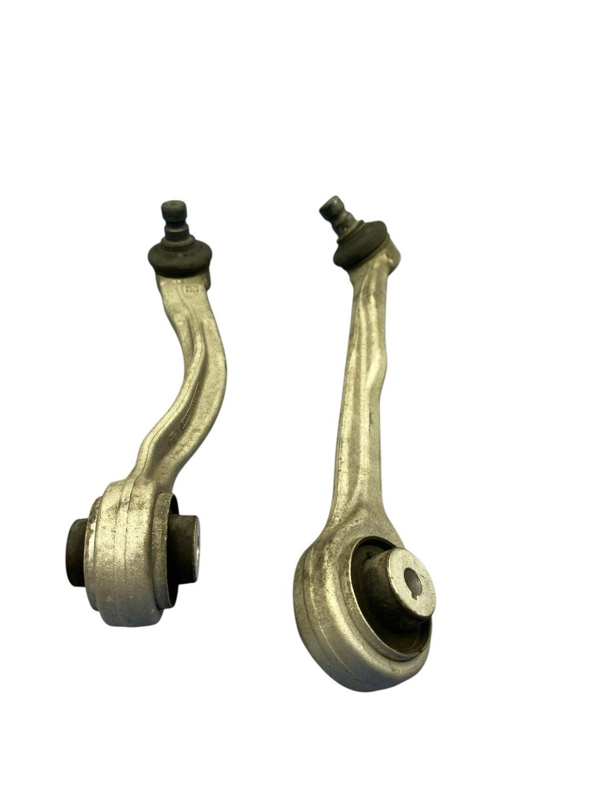 2016-2020 BENTLEY BENTAYGA AWD FRONT LEFT UPPER FORWARD & REAR CONTROL ARM PAIR