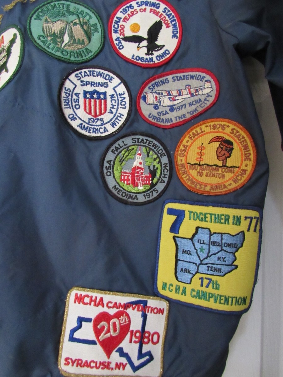 【AAKE】OLD SCHOOL PATCH NYLON PT Old Skool Patch, Biker Sayings by Ivamis Patches