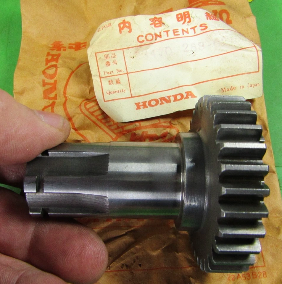 Transmisión Honda 4ta marcha CB72 CB77 Super Hawk🔥23470-268-010🔥NOS🔥OEM🔥31 T Foto 4 de 4