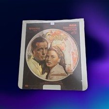 CASABLANCA Humphrey Bogart Bergman NEW STILL SEALED Slectavision Videodiscs