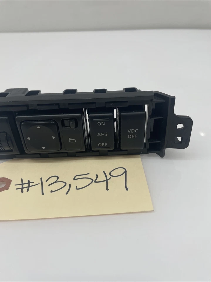 Infiniti M35 M45 2006 2007 2008 2009 espejo regulador Afs Vdc interruptor de control fabricante original Foto 4 de 4