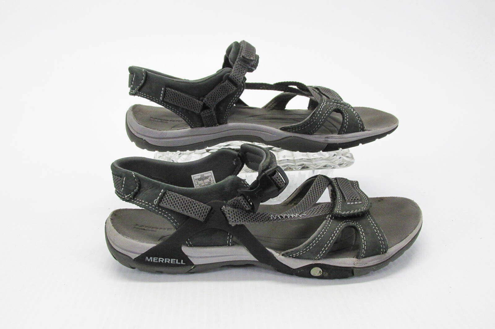 Merrell scarpe donna Azura taglia 9M nero sandalo sportivo us