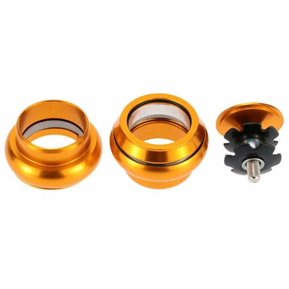 External Threadless Lightweight Sealed Bearings Bicycle Bike Headset 1-1/8" Inch - Image 2 of 4