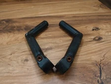 1990's MTB aluminium bar ends Tranz X Components 22.2 mm 15 cm gray