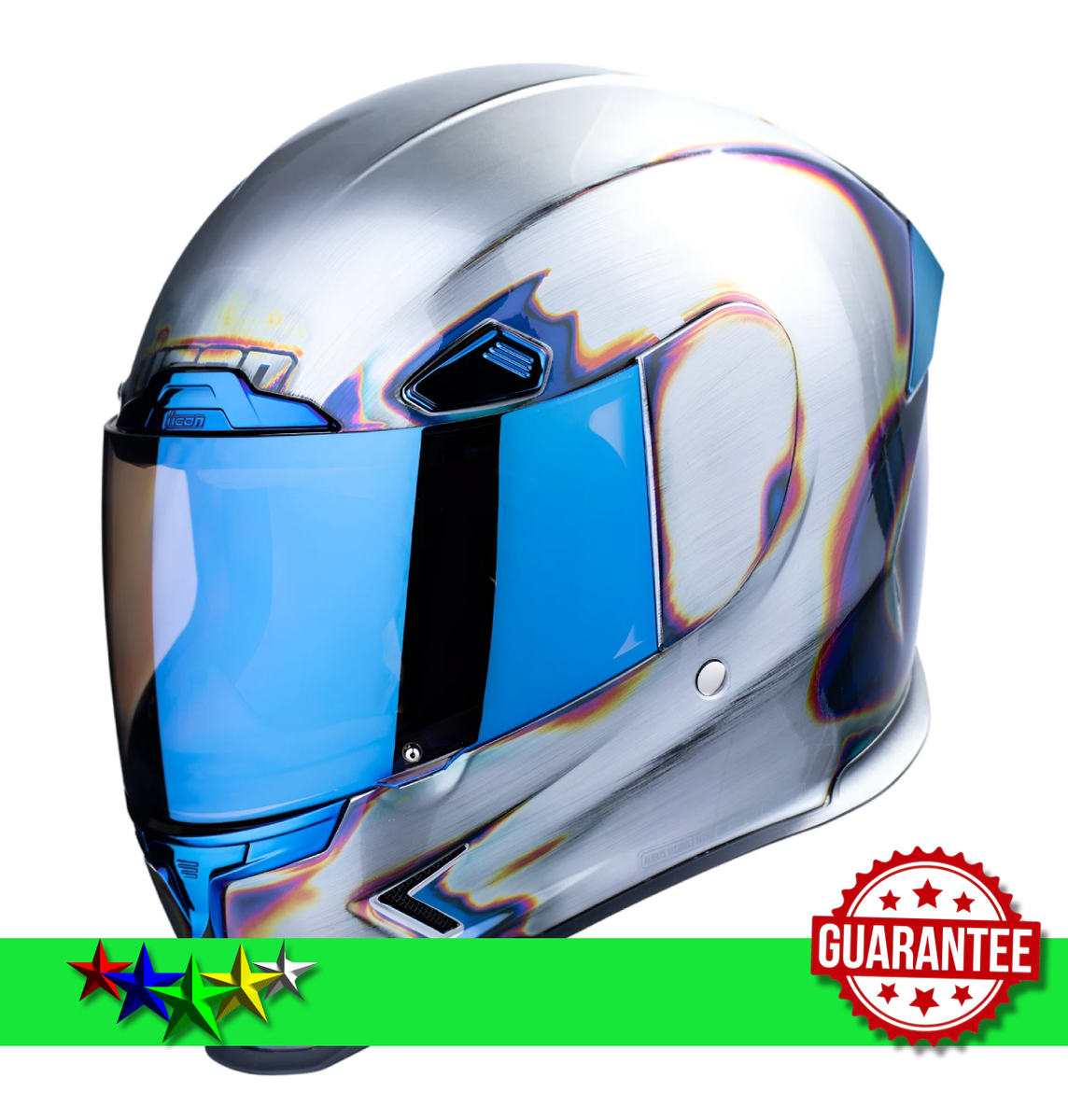 BRAND NEW ICON Airframe Pro™ Reentry Helmet Silver SIZES AVAILABLE