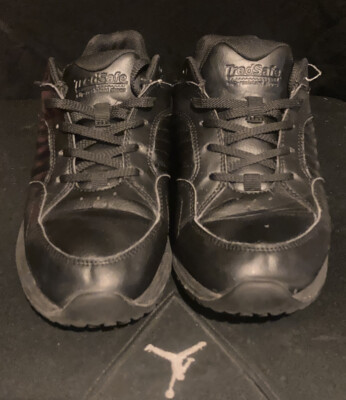 TredSafe Lizzy Womens Black Round Toe Slip Resistant Comfort