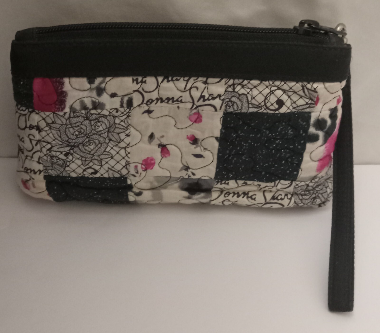 Donna Sharp Quilted Patchwork Multi Colored Bag W… - image 3