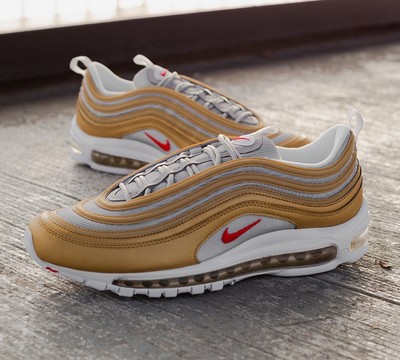 air max 97 silber gold