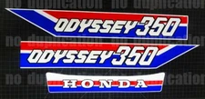 1985 85' FL350 Odyssey ATV 3pc Decals Graphics Stickers autocollant