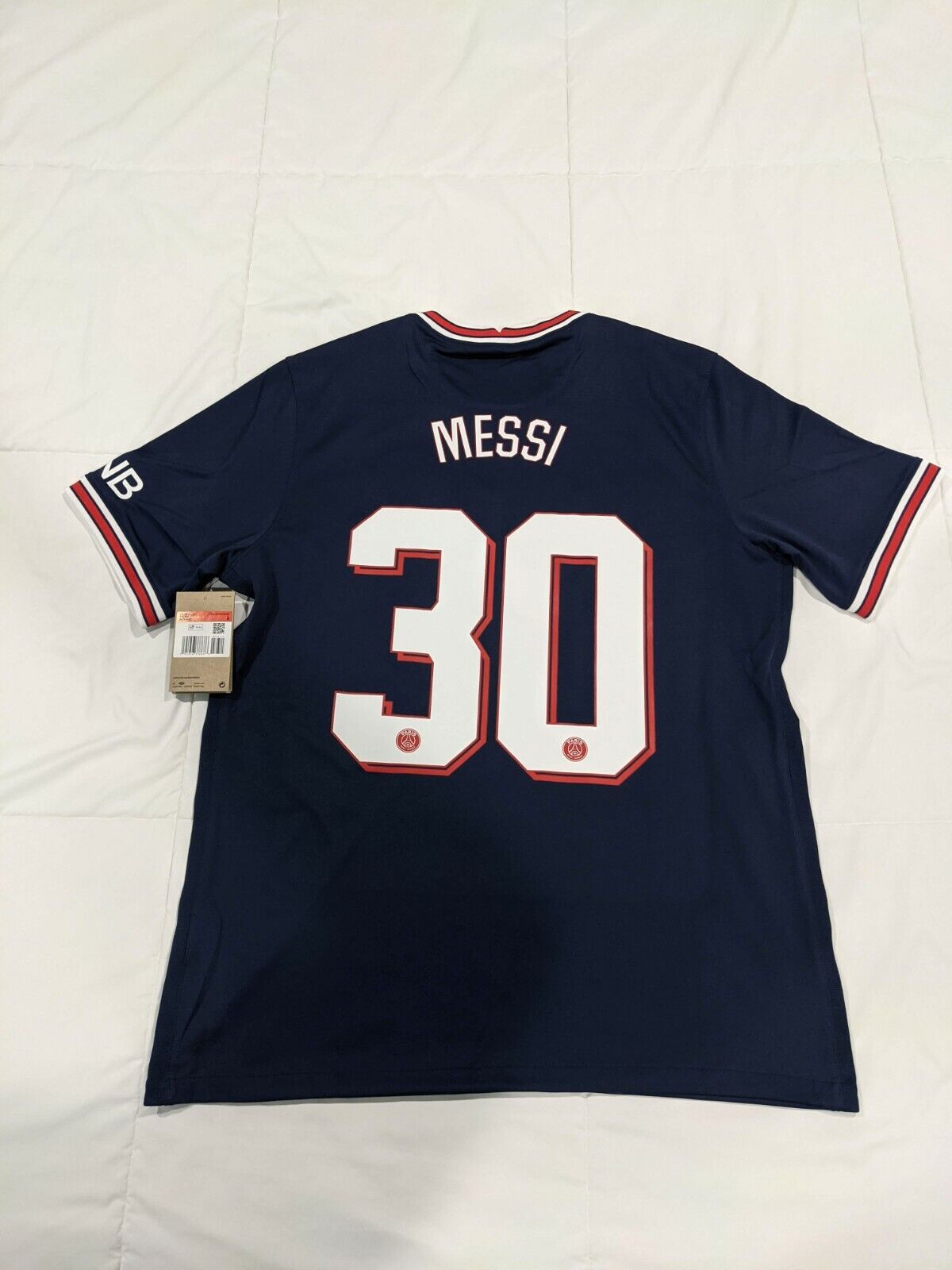 Messi explains why he chose No. 30 jersey at PSG