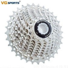 VG Sports 10 Speed 11-25T 11-28T 11-32T Cassette MTB Bike Fit Shimano HG500