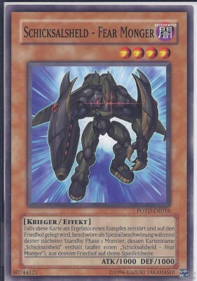POTD-DE016 Schicksalsheld - Fear Monger aus Power of the Duelist
