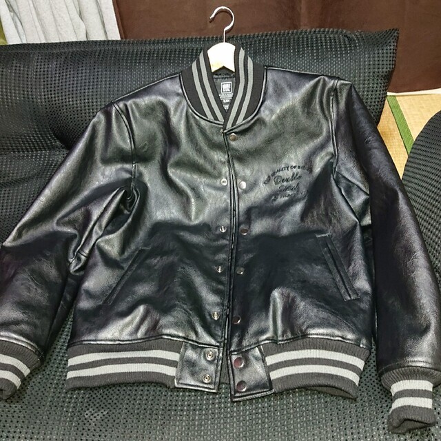 Double Steal Leather Varsity Jacket No.tr855 | eBay 