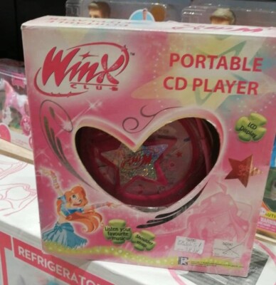 Winx Club Mattel - Portable CD Player 2007 / HTF | eBay