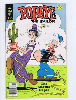 Popeye #152 Gold Key Comics 1979 the Cactus Caper | eBay