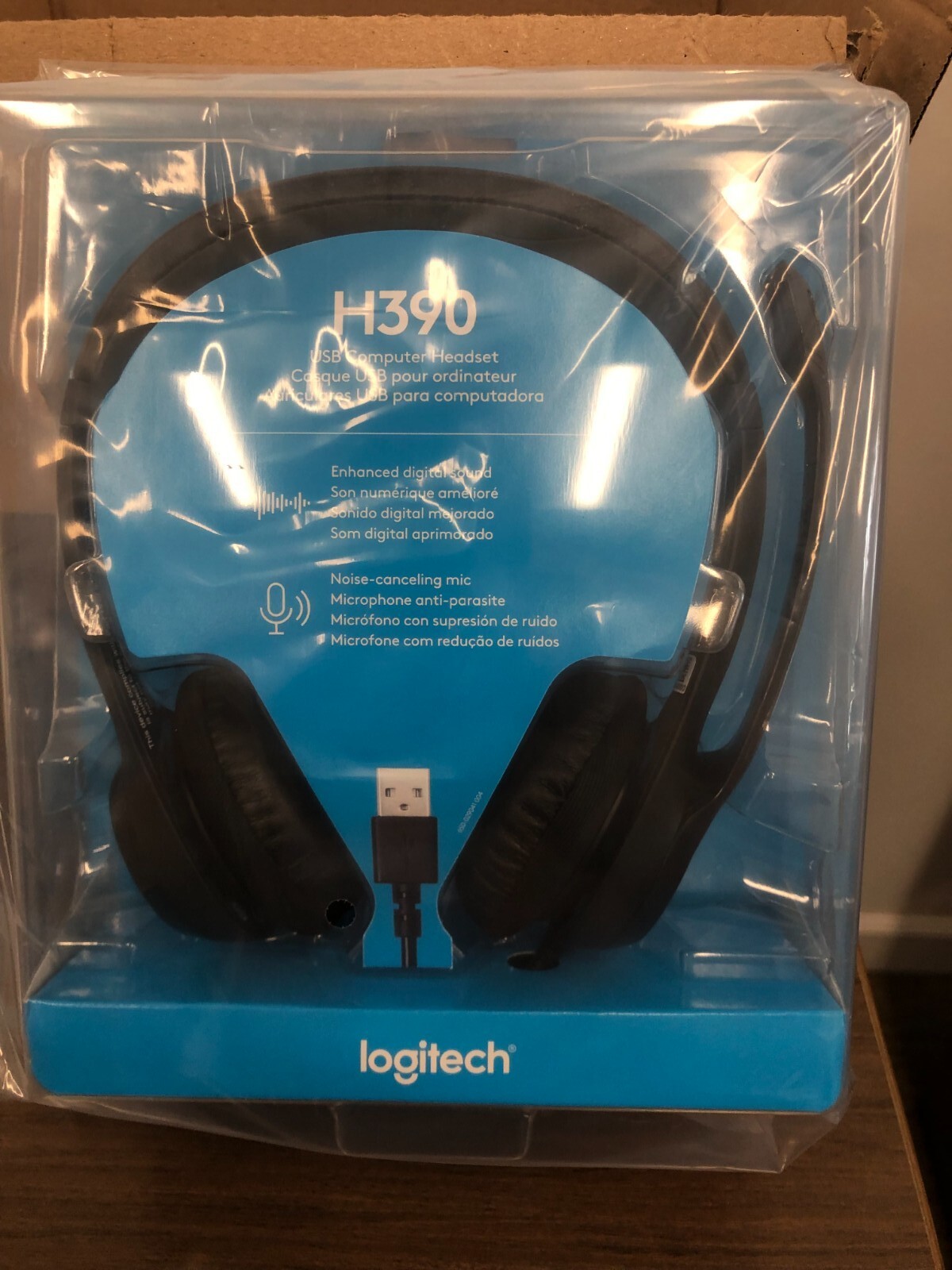 Logitech H390 Black Over the Ear Headset 133588183985 eBay