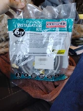 6 Ft Certified Appliance Accessories Dishwasher Installation Kit w/ 90 adapter