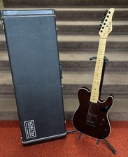 2017 Schecter Usa Custom Shop Pt Custom Gloss Black Tele Style Hh + Ohsc