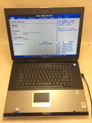 Alternate Information Systems Z83V Laptop 17'' Intel Pentium READ DESCRIPTION -PP