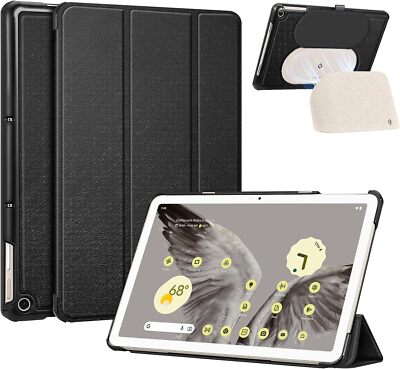 Slim Case for Google Pixel Tablet 11 Inch 2023 Hard Shell Tri-Fold Stand Cover