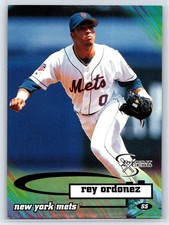 1998 SkyBox Dugout Axcess Rey Ordonez New York Mets #32