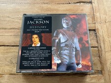 Michael Jackson HIStory Past, Present & Future 2 x Gold CDs + Booklet ** RARE **