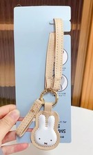 Miffy Keychain Miffy Pendant PU Leather Keychain Key Holder New with Tag