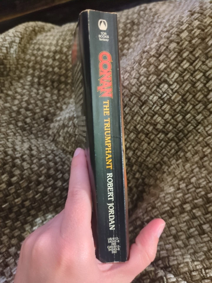 Conan the Triumphant 1985 Paperback, TOR Foto 4 de 4