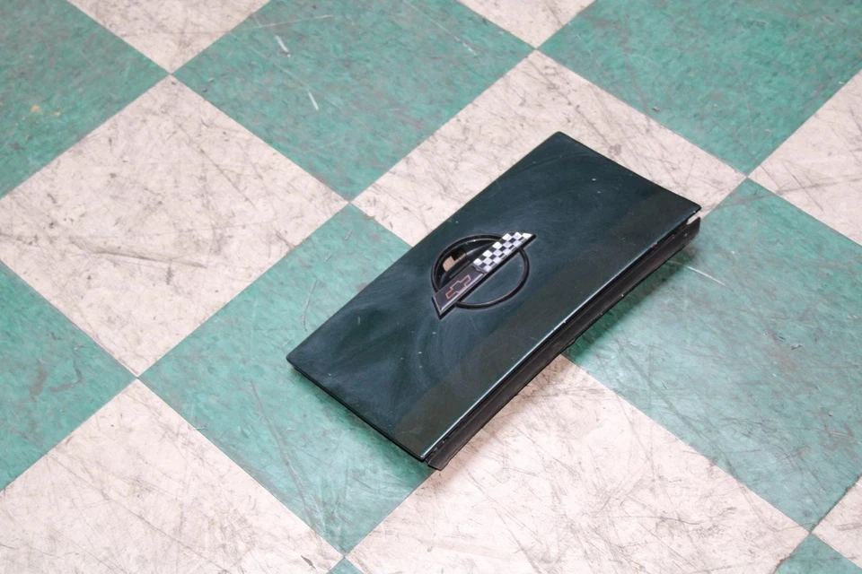 88-96 Corvette C4 Green Painted Gasoline Fuel Filler Door Hatch Lid Factory OEM Foto 3 de 4