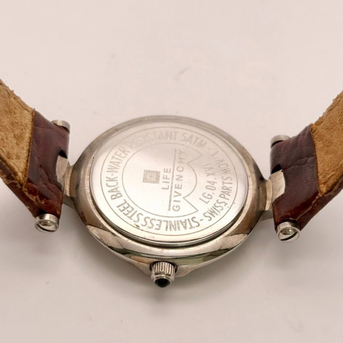 Givenchy LG.04.XVI Quartz Roman Dial Watch Switzerland View 5
