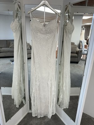 Justin Alexander Sincerity Wedding Dress Style 3980 Size 12