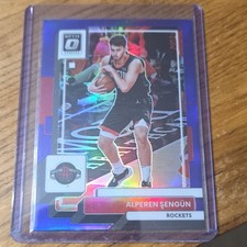 Panini Donruss Optic Blue Prizm Alperen Sengün #177 Houston Rockets 2022-23