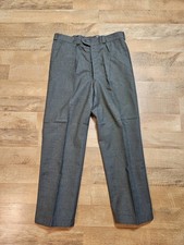 vintage 1968 A.B.L. BEGETEX P.V.B.A. Military Surplus green wool gabardine pants