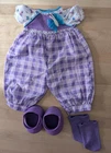 Vintage 1985 Cabbage Patch Kids Purple Outfit with a pair of socks & shoes