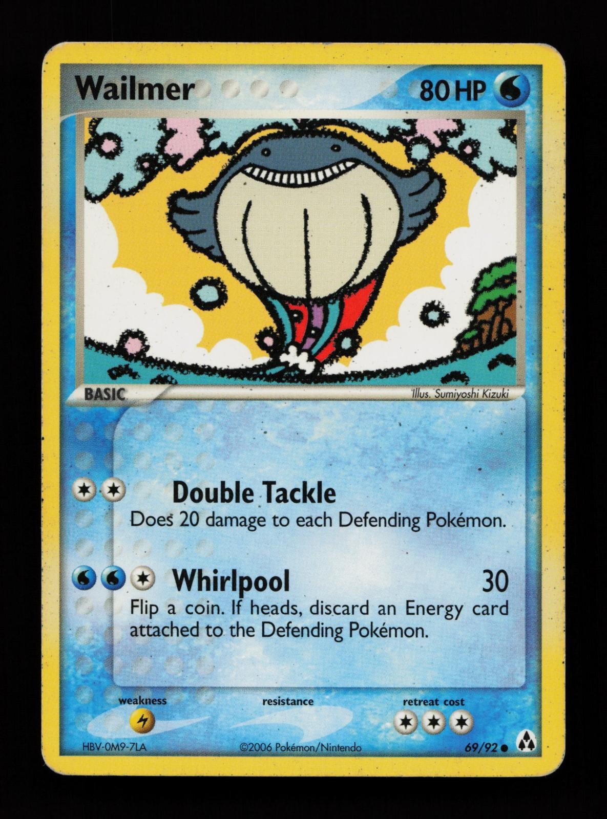 Wailmer 69/92 Common Legend Maker Pokemon Cards