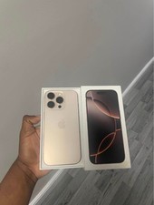 Apple iPhone 16 Pro 128GB Desert Titanium, Unlocked, Boxed