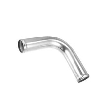 OD 1.75" 45mm Leg Length 4" 100mm Aluminum Alloy Tube Intercooler Pipe 90