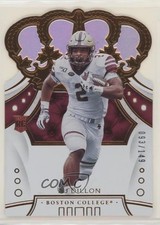 2020 Panini Chronicles Draft Picks Crown Royale Mirror Holo /149 AJ Dillon 08ti